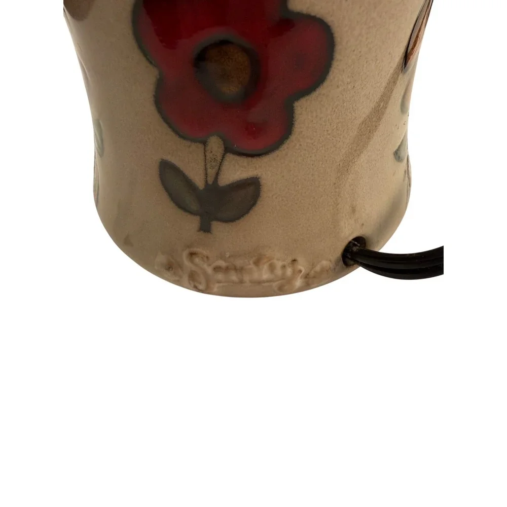 Scentsy Ashbury Floral Wax Warmer Rustic Boho Full‎ Size Retired Electric